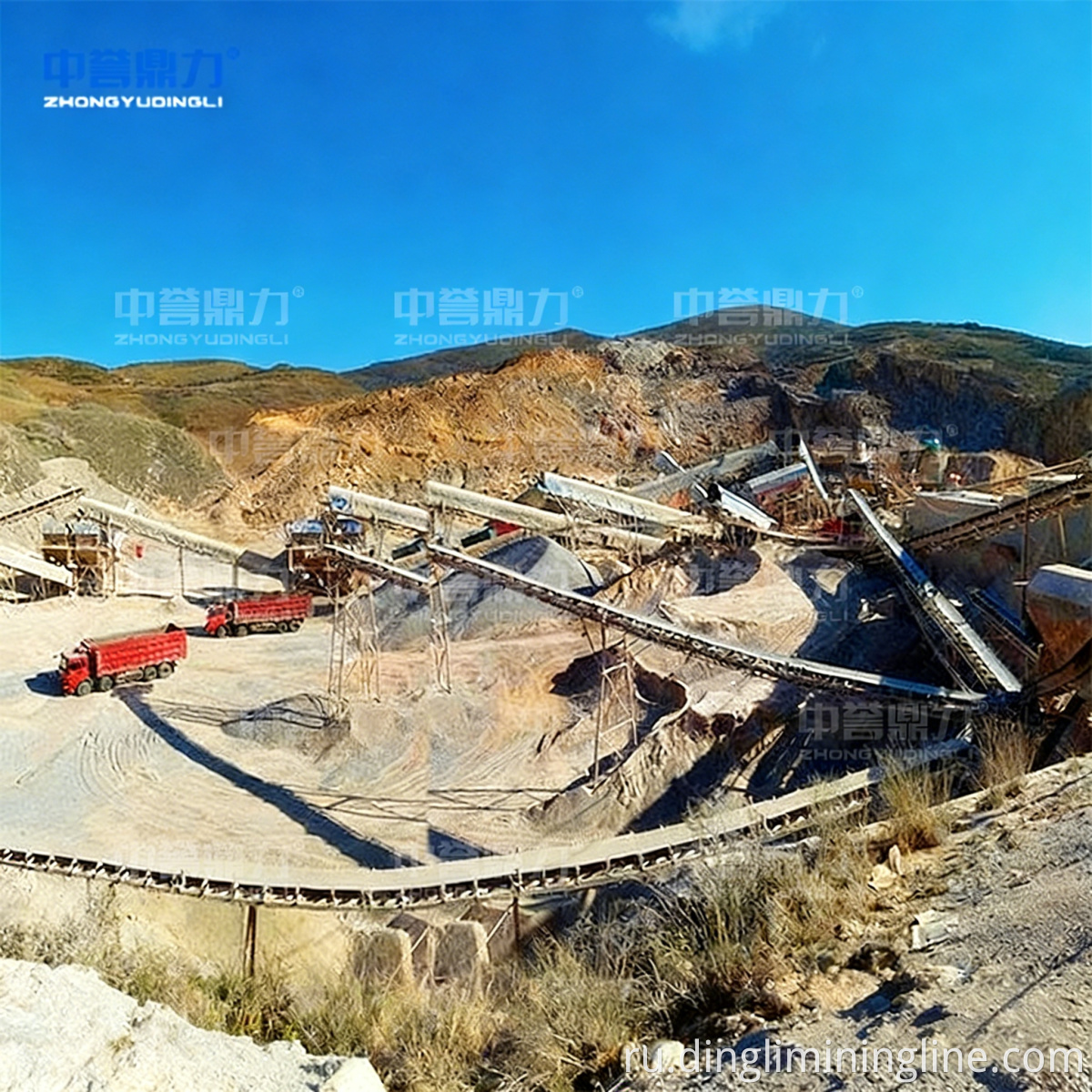 Линия по переработке шахтных отходов Mine Waste Recycling Line